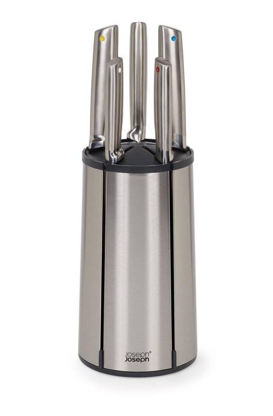 Joseph Joseph 10546 Elevate Carousel 5'li Bıçak Seti Çelik - 1
