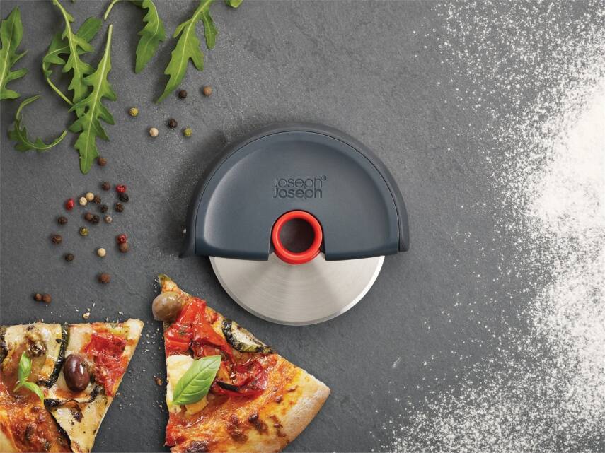 Joseph Joseph 20038 Gri-Kırmızı Pratik Pizza Kesici - 4