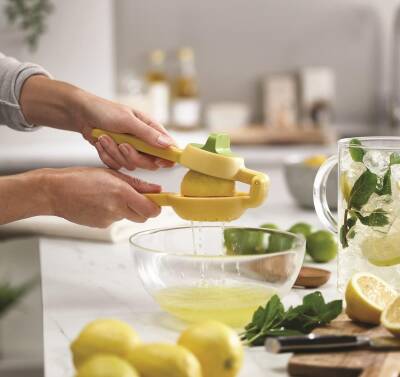 Joseph Joseph 20171 JuiceMax Dual-Action Limon Sıkacağı - 8