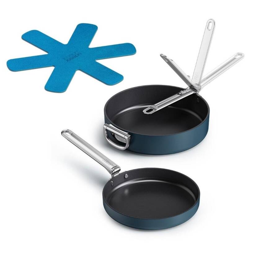 Joseph Joseph 45051 Space 3 Parça Kızartma Tavası Seti - 1