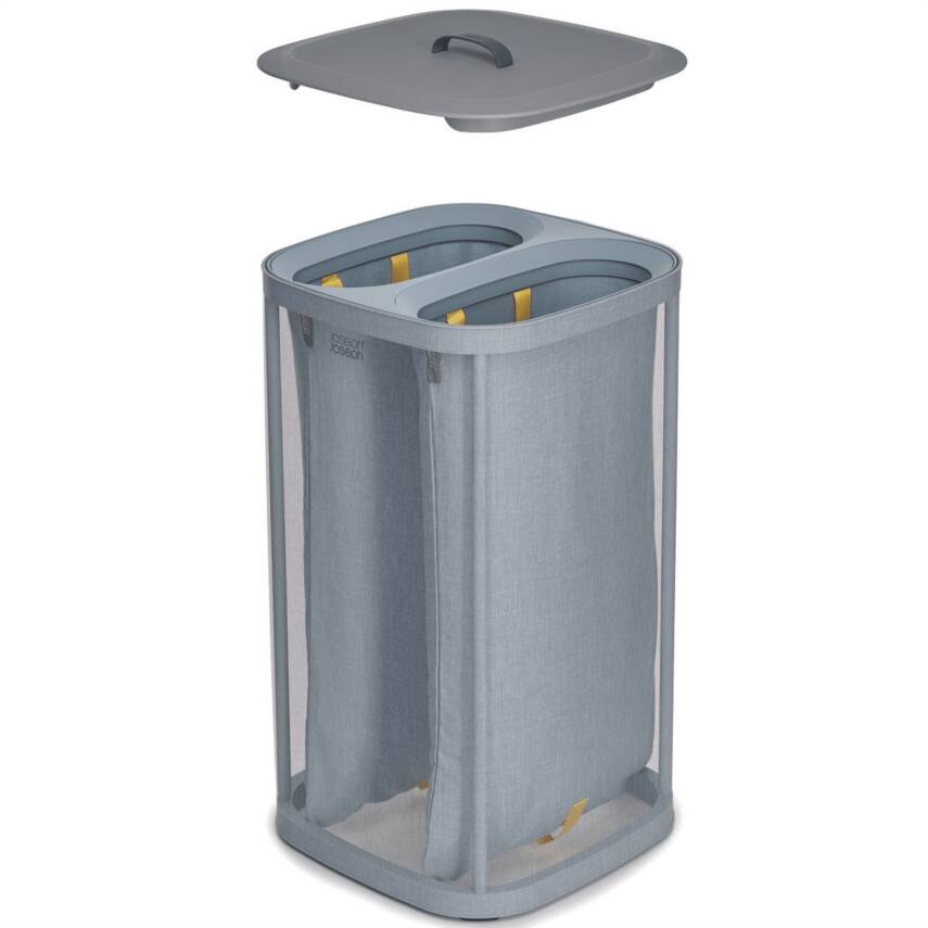 Joseph Joseph 50001 Tota 60 Litre Çamaşır Ayırma Sepeti Gri - 3