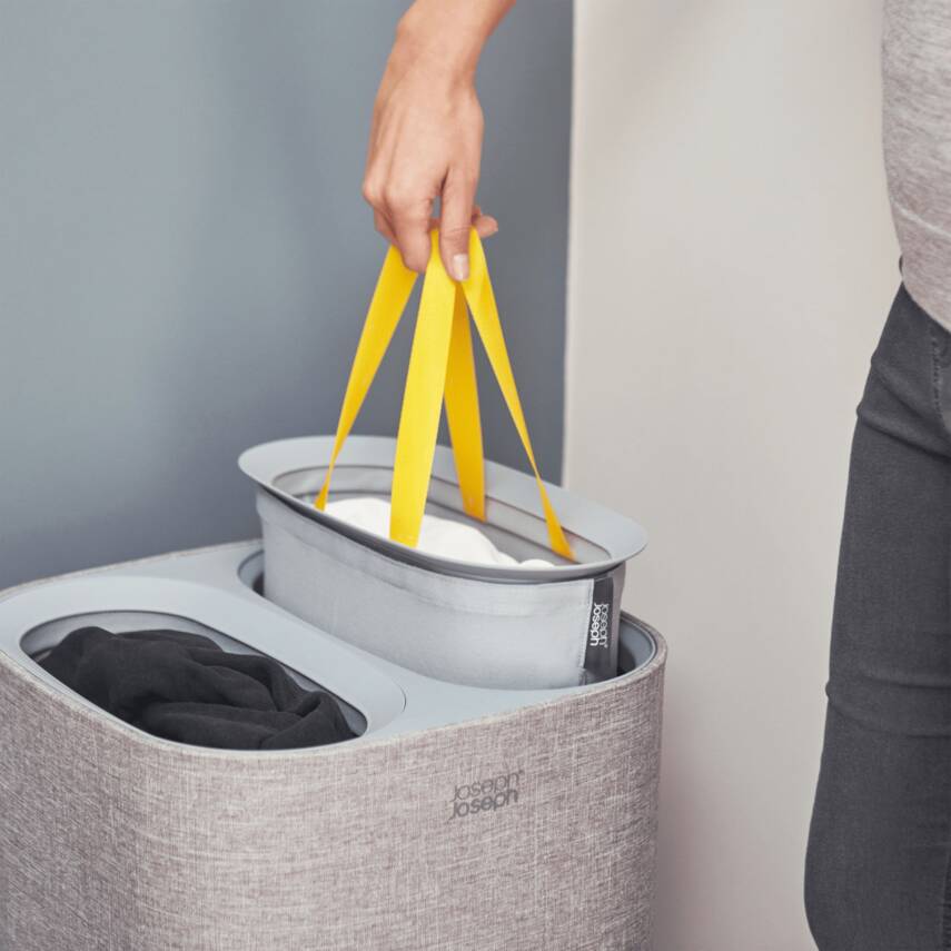 Joseph Joseph 50001 Tota 60 Litre Çamaşır Ayırma Sepeti Gri - 7