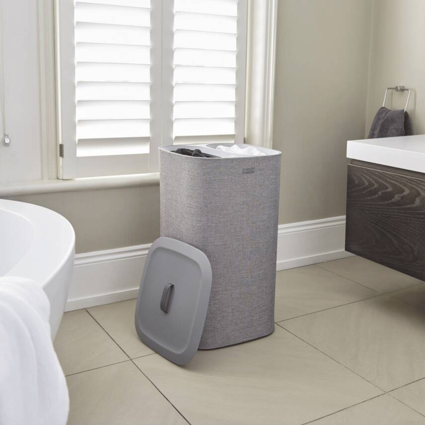 Joseph Joseph 50001 Tota 60 Litre Çamaşır Ayırma Sepeti Gri - 9