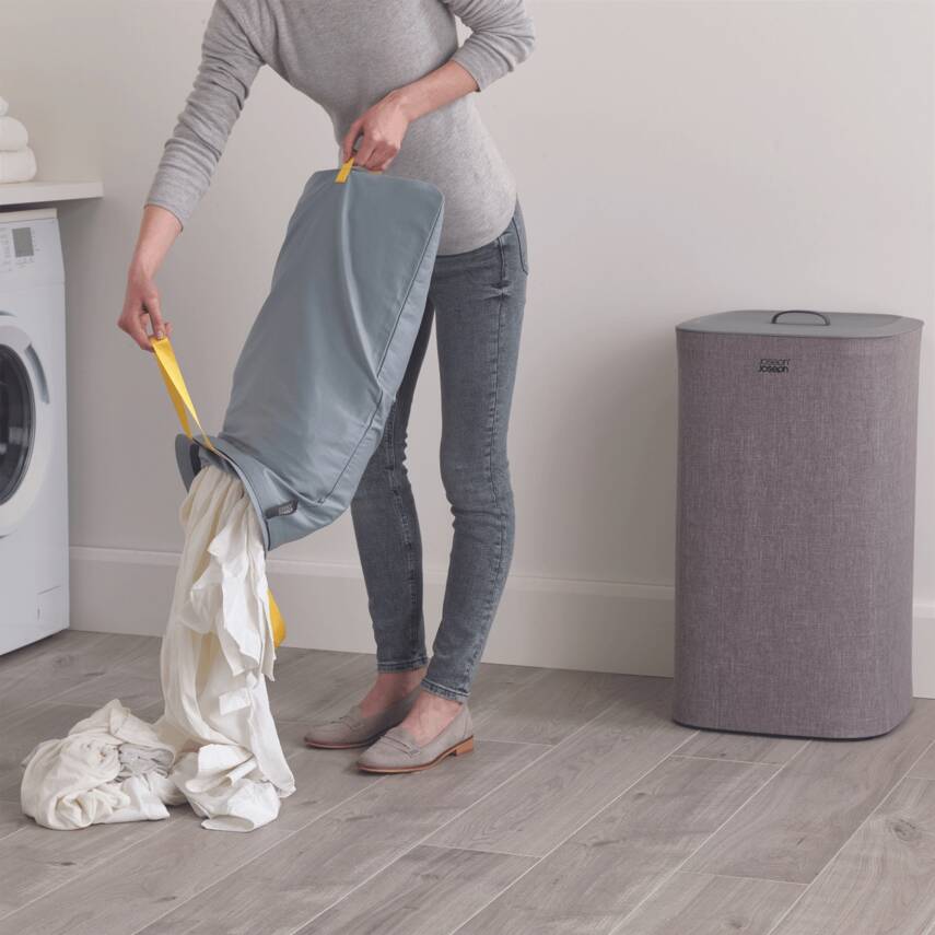 Joseph Joseph 50001 Tota 60 Litre Çamaşır Ayırma Sepeti Gri - 10