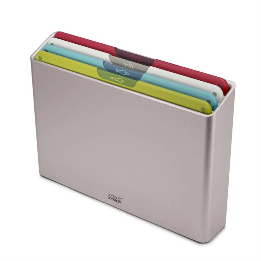 Joseph Joseph 60219 Folio Icon 4 Parça Kesme Tahtası Seti (Büyük - Multi Color) - 1