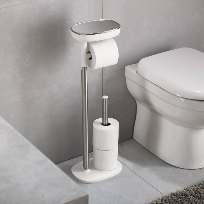 Joseph Joseph 70518 EasyStore Paslanmaz Çelik Tuvalet Kağıtlık - 4