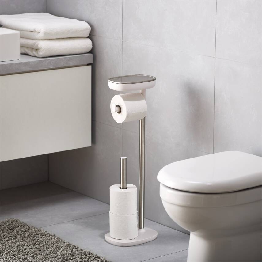 Joseph Joseph 70518 EasyStore Paslanmaz Çelik Tuvalet Kağıtlık - 5