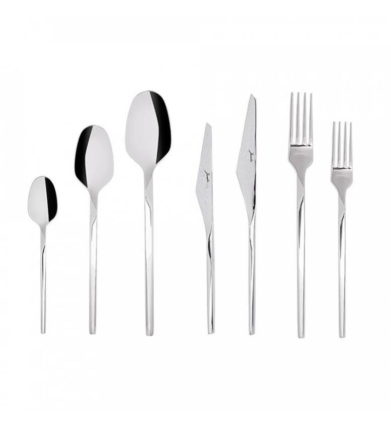 Jumbo 500.01.01.5632 5100 Quartz Çatal Kaşık Bıçak Set 84 Parça 12 Kişilik - 1
