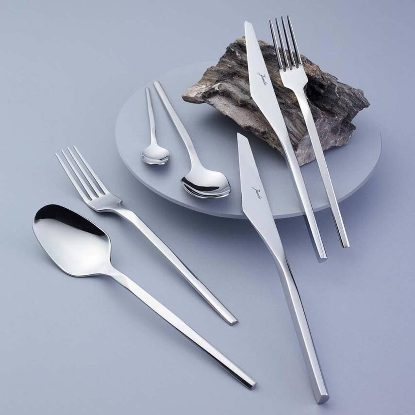 Jumbo 500.01.01.5632 5100 Quartz Çatal Kaşık Bıçak Set 84 Parça 12 Kişilik - 3