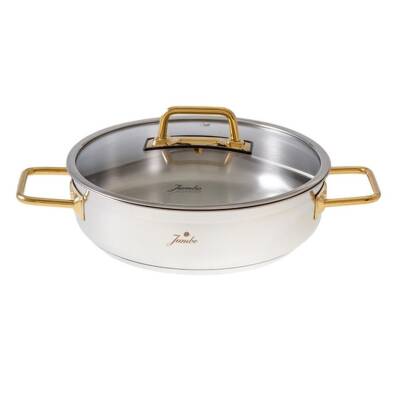 Jumbo 500.01.01.8229 Modena 4 Parça Titanyum Gold Tencere Seti - 3