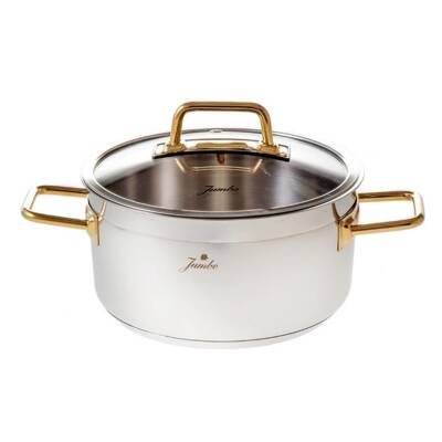 Jumbo 500.01.01.8229 Modena 4 Parça Titanyum Gold Tencere Seti - 4