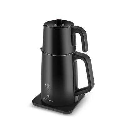 Jumbo x Homend Royaltea Cooltouch 1792H Dokunmatik Çelik Çay Makinesi Siyah - 1