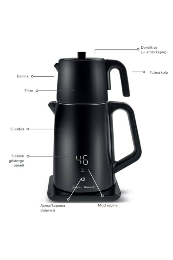 JumboxHomend Cooltouch Çay Makinesi 1792h Krem - 5