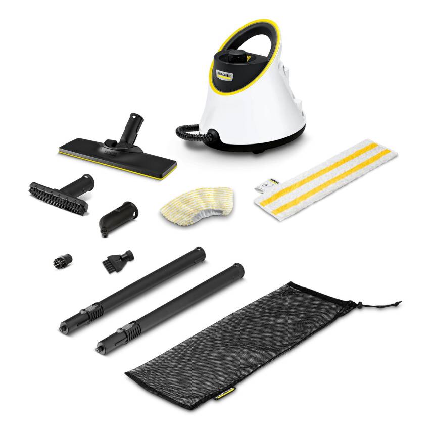 KARCHER 1.513-400.0 SC 2 DELUXE BEYAZ BUHARLI TEMİZLİK MAKİNESİ - 1