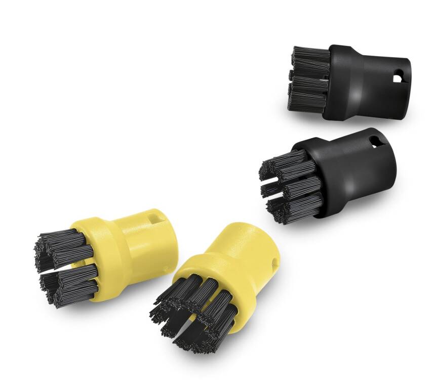 Karcher 2.863-264.0 Sc Buharlı Serileri İçin 4'lü Fırça Seti - 1