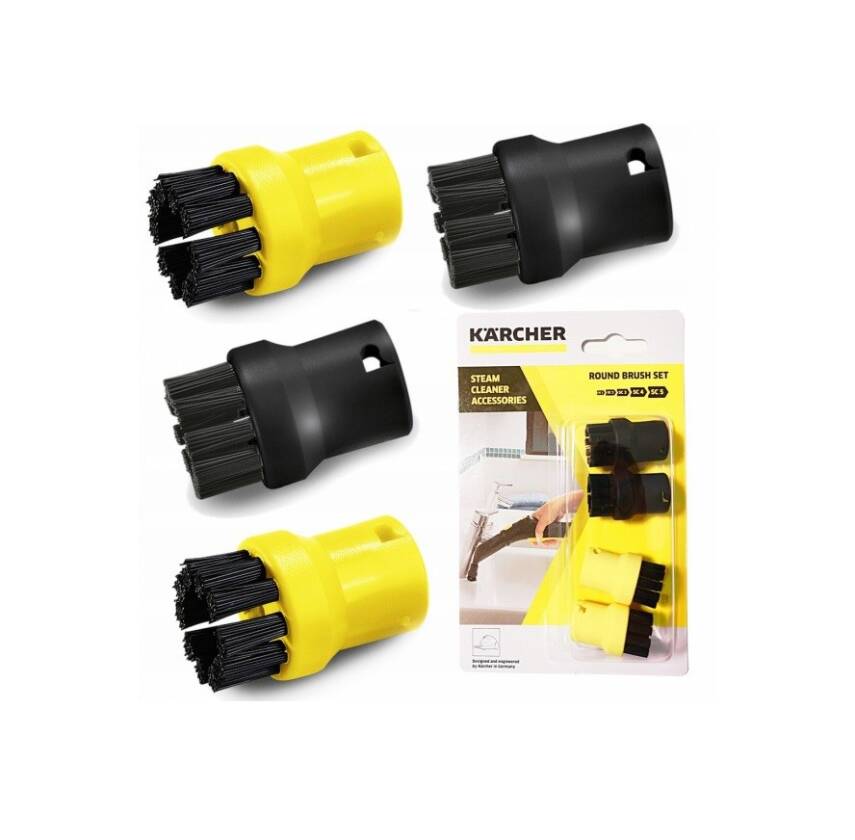 Karcher 2.863-264.0 Sc Buharlı Serileri İçin 4'lü Fırça Seti - 2