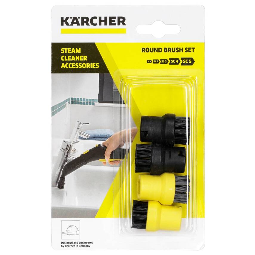 Karcher 2.863-264.0 Sc Buharlı Serileri İçin 4'lü Fırça Seti - 3