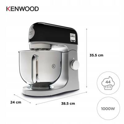 Kenwood KMX750BK 1000 Watt 5 Litre Mutfak Şefi Siyah - 3