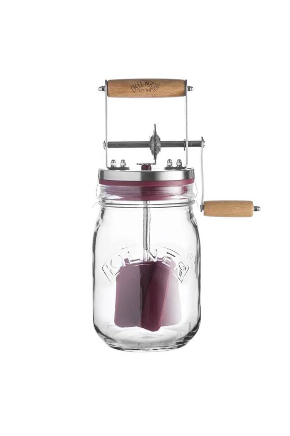 Kilner Manuel Tereyağı Çırpma Ve Çalkalama 1 Litre - 1