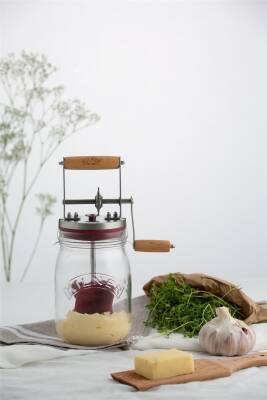 Kilner Manuel Tereyağı Çırpma Ve Çalkalama 1 Litre - 6