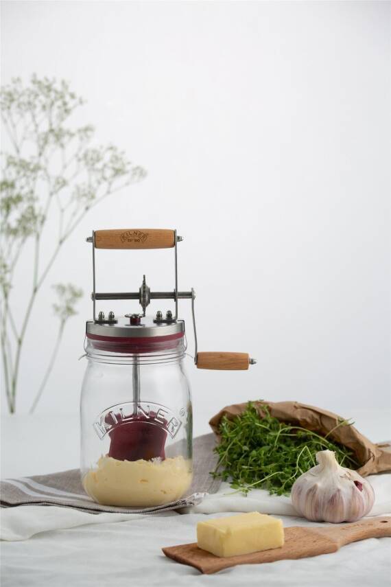 Kilner Manuel Tereyağı Çırpma Ve Çalkalama 1 Litre - 6