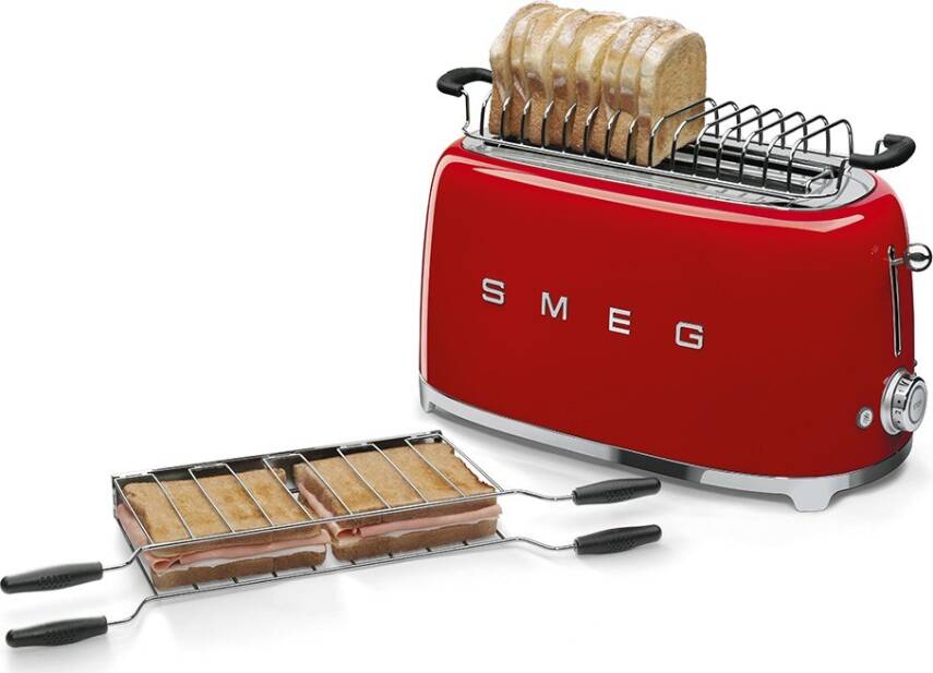 Kırmızı Ekmek Kızartma Makinesi 2x4 - 3