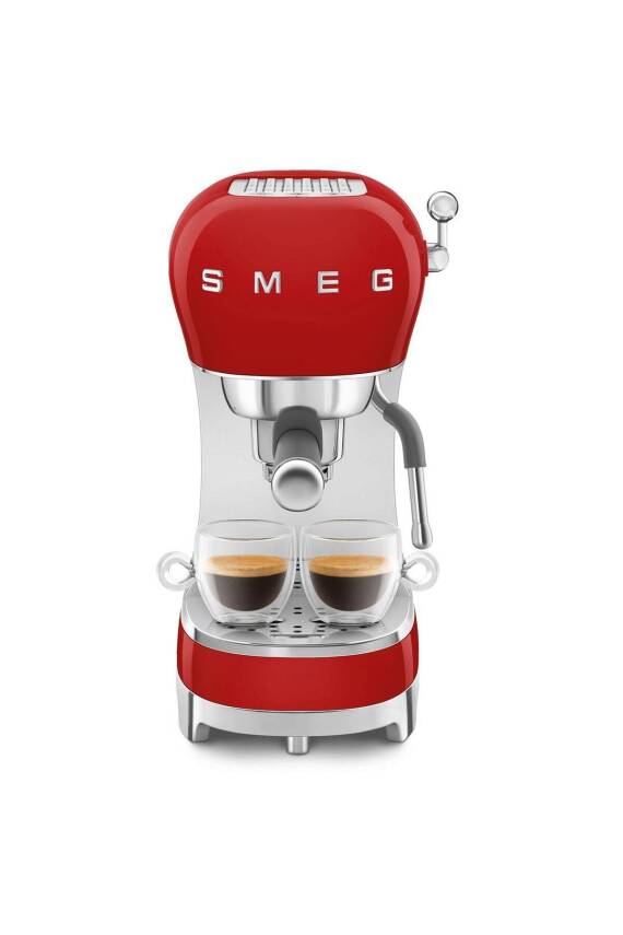 Kırmızı Espresso Kahve Makinesi - 5