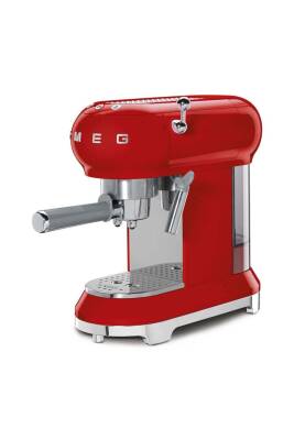 Smeg ECF01RDEU Retro Kırmızı Espresso Makinesi - 2
