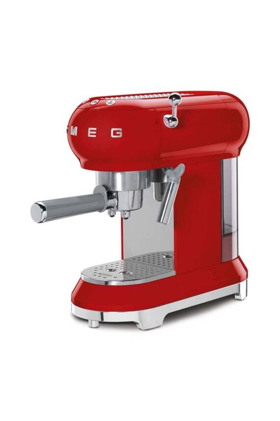Smeg ECF01RDEU Retro Kırmızı Espresso Makinesi - 2