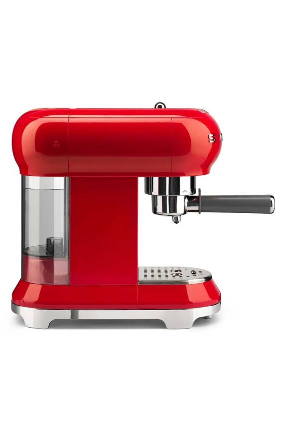 Smeg ECF01RDEU Retro Kırmızı Espresso Makinesi - 4