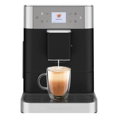 KitchenAid 5KES8556EBK Tam Otomatik Espresso Makinesi KF6 - Cast Iron Black - 1