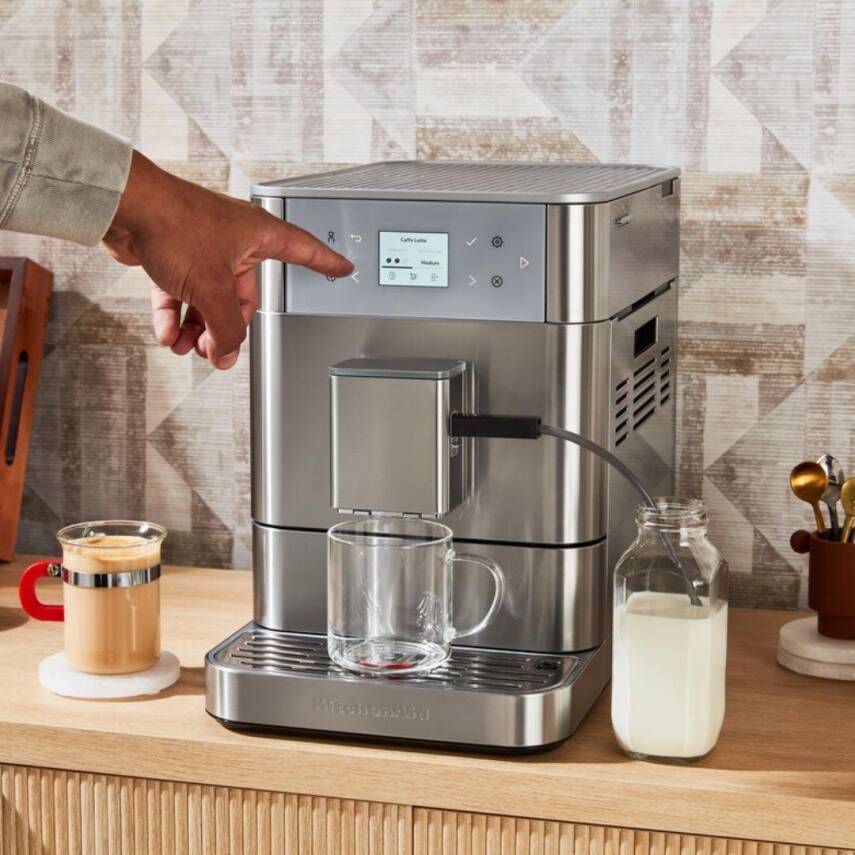 KitchenAid 5KES8556ESX Tam Otomatik Espresso Makinesi KF6 - Stainless Steel - 6