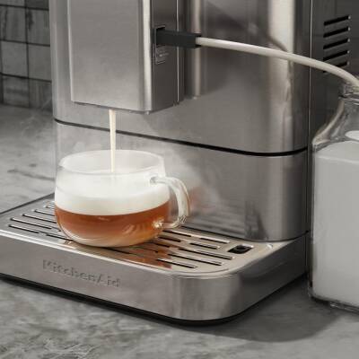 KitchenAid 5KES8556ESX Tam Otomatik Espresso Makinesi KF6 - Stainless Steel - 8