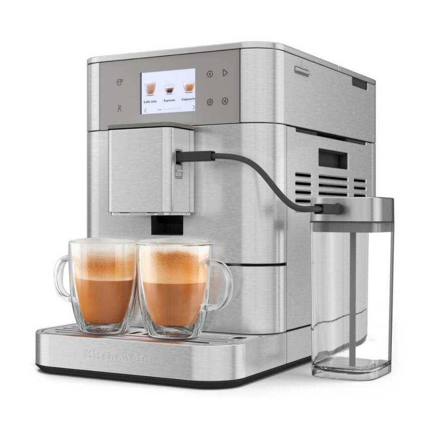 KitchenAid 5KES8557ESX Tam Otomatik Espresso Makinesi KF7 - Stainless Steel - 2