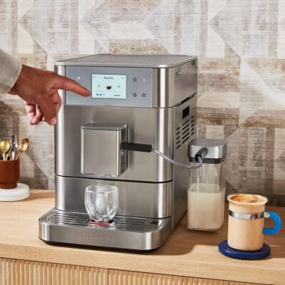 KitchenAid 5KES8557ESX Tam Otomatik Espresso Makinesi KF7 - Stainless Steel - 4