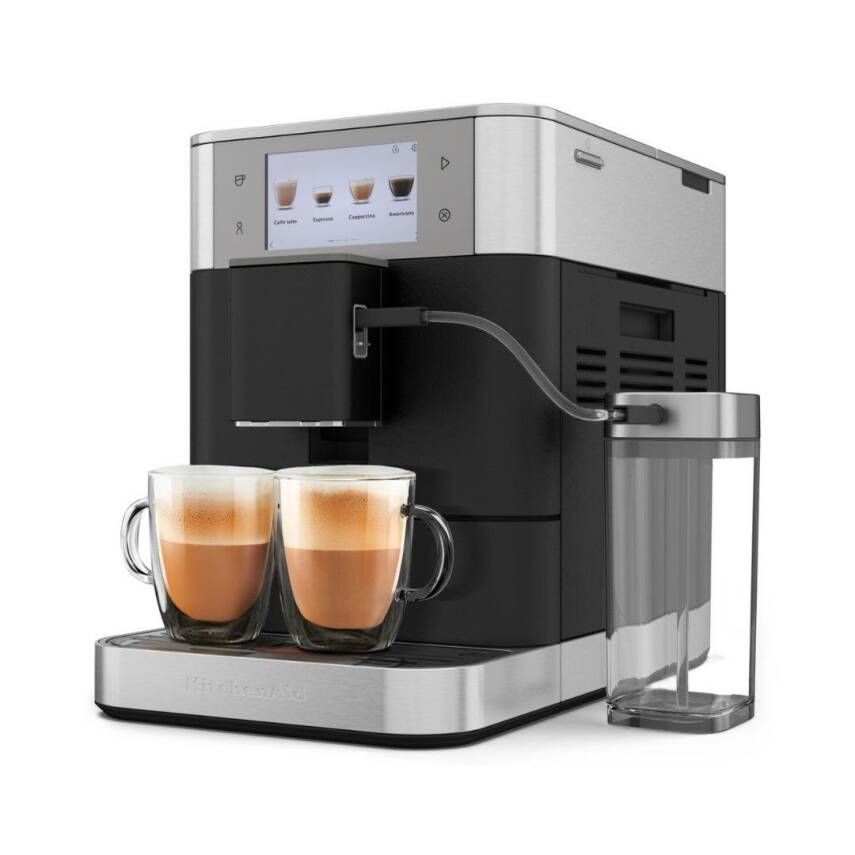 KitchenAid 5KES8558EBK Tam Otomatik Espresso Makinesi KF8 - Cast Iron Black - 1