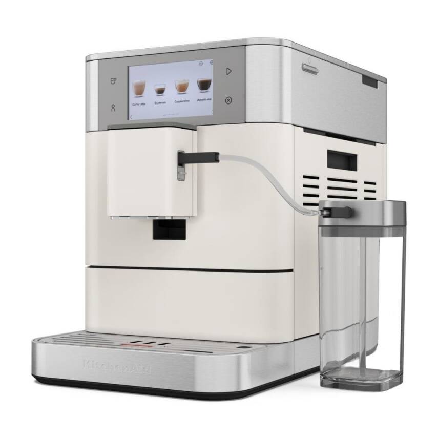 KitchenAid 5KES8558EPL Tam Otomatik Espresso Makinesi KF8 - Porcelain White - 4