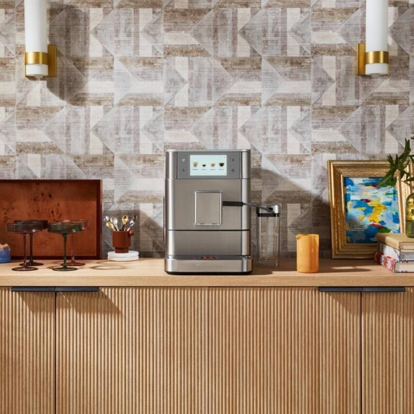KitchenAid 5KES8558ESX Tam Otomatik Espresso Makinesi KF8 - Stainless Steel - 5