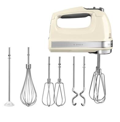 KitchenAid 5KHM9212EAC 9 Hızlı El Mikseri Krem - 4