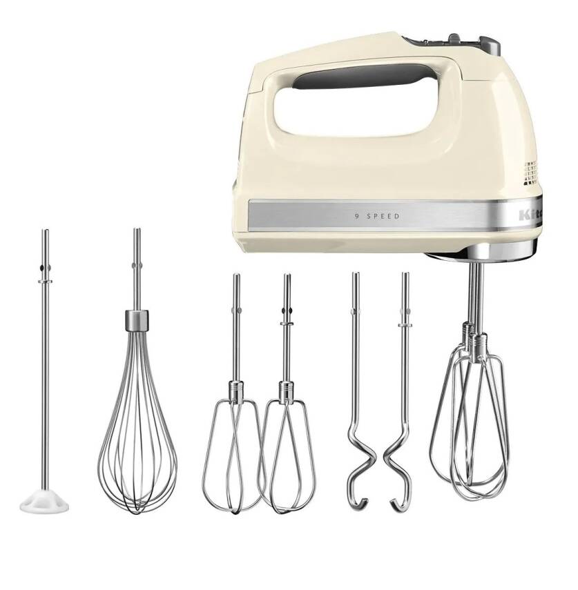 KitchenAid 5KHM9212EAC 9 Hızlı El Mikseri Krem - 4