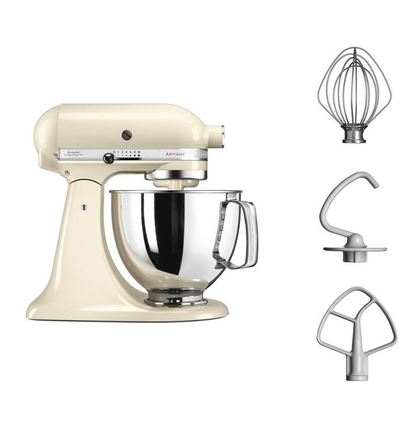 Kitchenaid 5KSM125EFL Artisan 4,8 L Fresh Linen Stand Mikser - 1