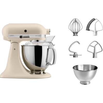 KitchenAid 5KSM175PSEFL Artisan 4.8 Litre Keten Stand Mikser - 1