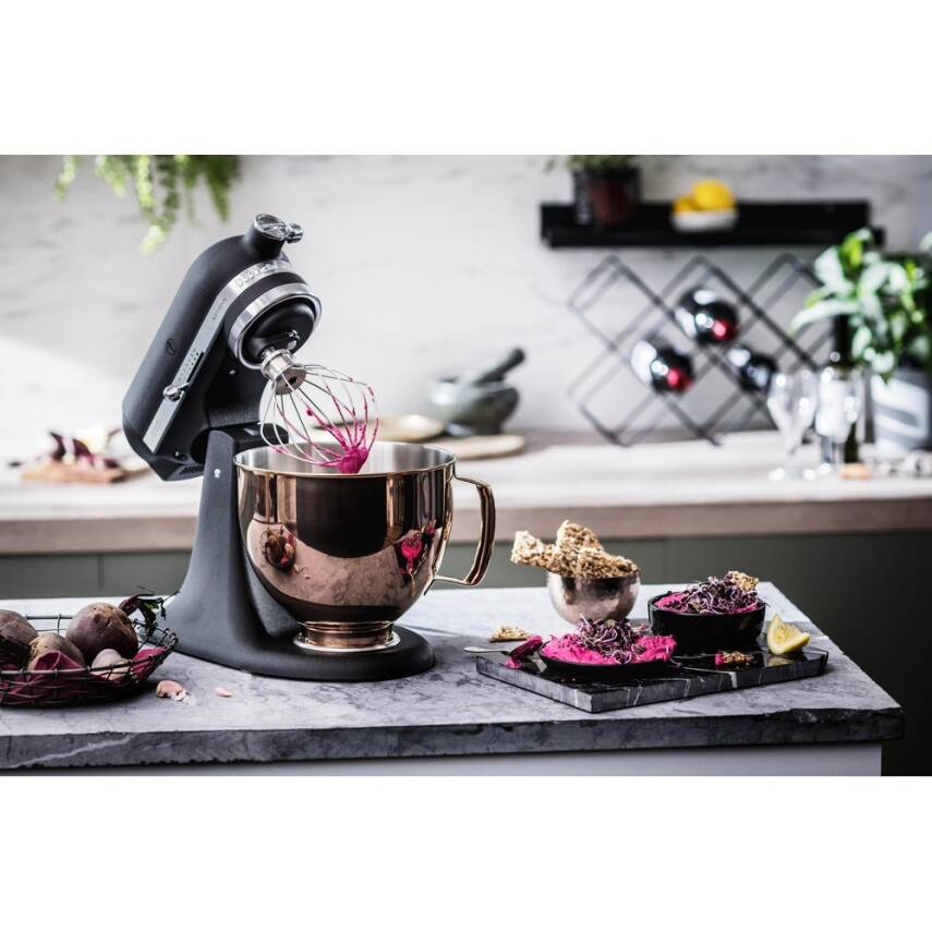 Kitchenaid 5KSM185PSEBK 4,8 Litre Stand Mikseri Cast Iron - 4