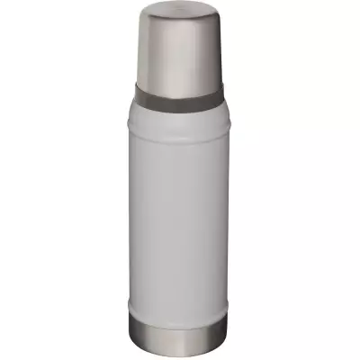 Klasik Vakumlu Paslanmaz Çelik Termos 0.75 Lt Beyaz - 1