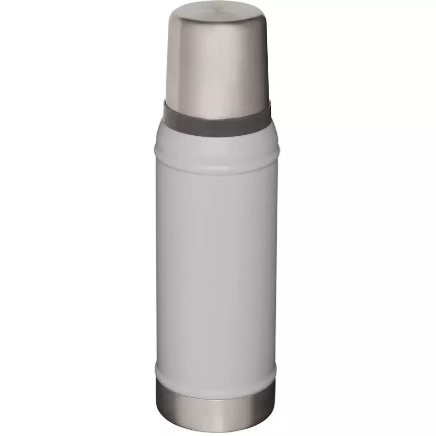 Klasik Vakumlu Paslanmaz Çelik Termos 0.75 Lt Beyaz - 1