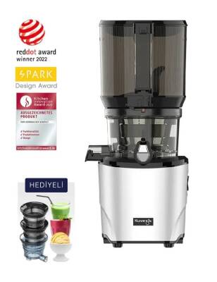 Kuvings AUTO10 Hands-Free Yavaş Sıkım Slow Juicer Meyve Sıkacağı Gri - 1