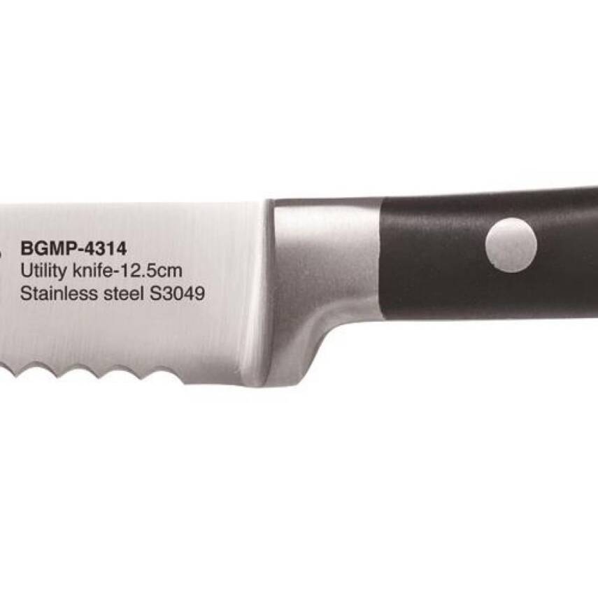 MasterPro BGMP-4314 Paslanmaz Çelilk Çok Amaçlı Bıçak 12,5 cm - 2