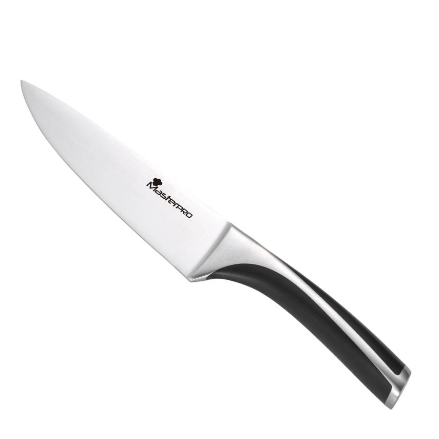 MasterPro BGMP-4431 Paslanmaz Çelik Şef Bıçağı 20 cm - 1
