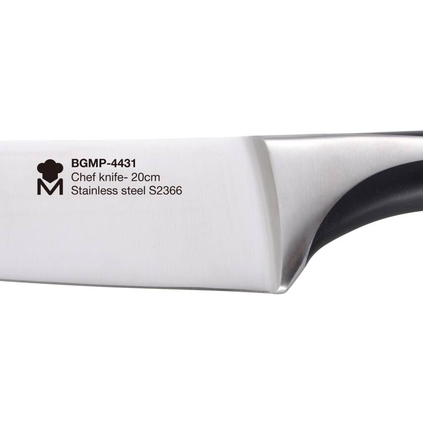 MasterPro BGMP-4431 Paslanmaz Çelik Şef Bıçağı 20 cm - 2