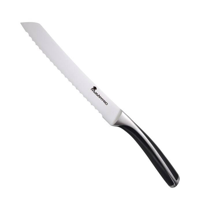 MasterPro BGMP-4433 Paslanmaz Çelik Ekmek Bıçağı 20 cm - 1